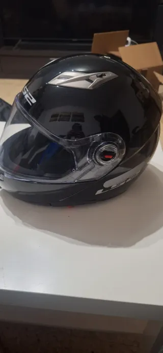 Casco Moto Integral LS2 Negro