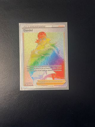 Carta Pokémon Dandel Allenatore Aiuto 195/185