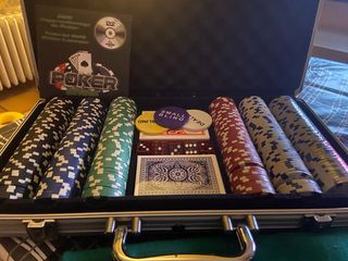 Maletín Póker Completo con Fichas y Cartas