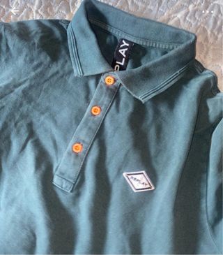 Camisa Polo Replay Verde