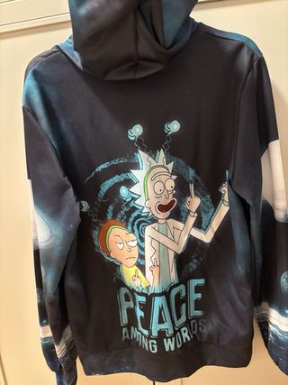 Sudadera Rick y Morty Espacial