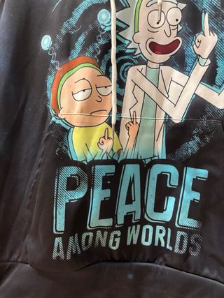 Sudadera Rick y Morty Espacial