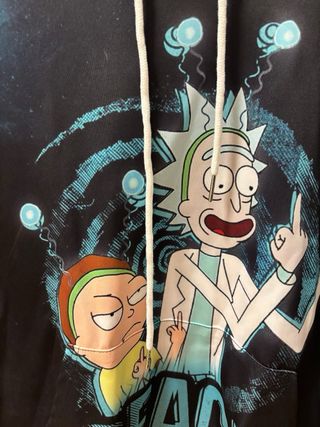 Sudadera Rick y Morty Espacial