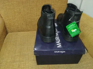 Stivaletti Mauri Moda Uomo N.41 Neri