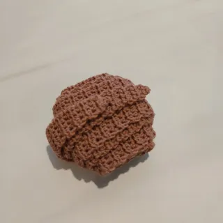 Bufanda tipo Sophie rosa palo