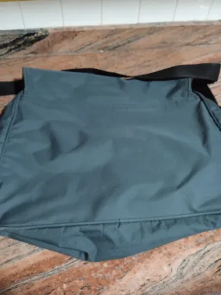 Bolso Cartera Negro Gris Black Fit