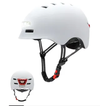 Casco Bicicleta Blanco Talla S/Junior