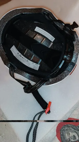 Casco Bicicleta Blanco Talla S/Junior