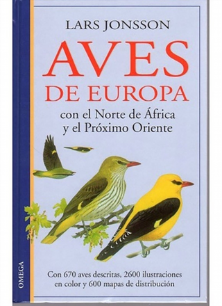 AVES DE EUROPA, NORTE DE ÁFRICA Y PRÓXIMO