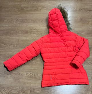 Anorak Geographical Norway Rojo y Negro