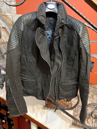 Giacca pelle vintage anni 90 donna