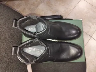 Stivaletti Enval Uomo N.44 Pelle Nera