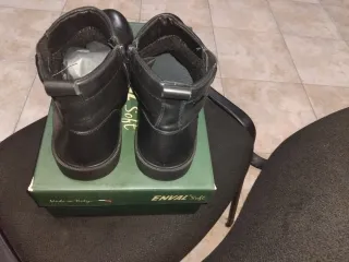 Stivaletti Enval Uomo N.44 Pelle Nera