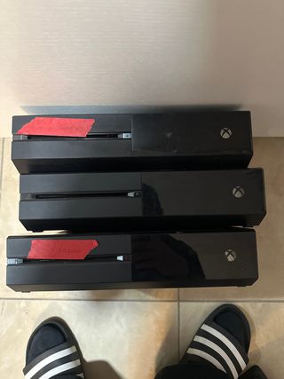 3Xbox One Microsoft Nero+3 alimentatori