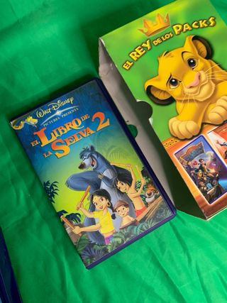 VHS Disney El Rey de los Packs
