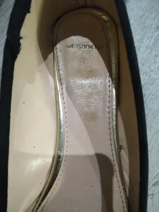 Manoletinas negras con lazo