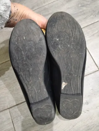 Manoletinas negras con lazo