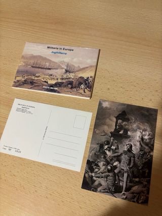 Cartoline Militari Inghilterra Ed. Limitata