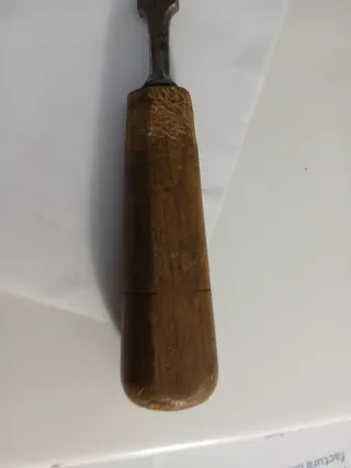 Formón de carpintero antiguo