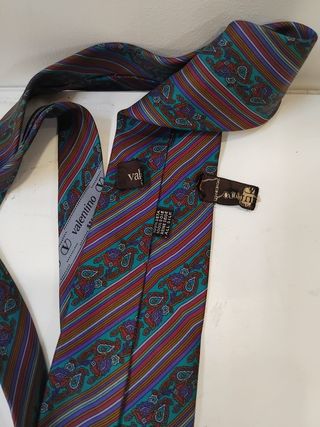 Corbata Valentino Seda Estampada