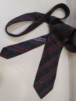 Corbata Valentino Seda Estampada