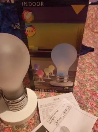 Lámpara LED Terapia Color Blanca