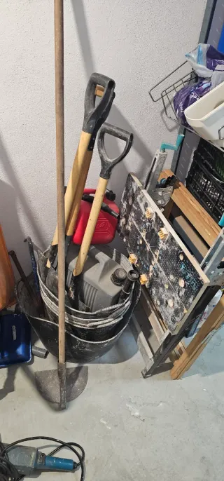 Lote material obra Rubi