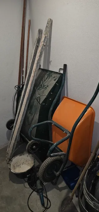 Lote material obra Rubi