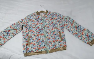 Chaqueta Bomber Moon Mood Floral Talla S