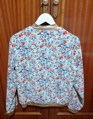 Chaqueta Bomber Moon Mood Floral Talla S
