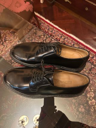 Zapatos Sebago de cordones negros