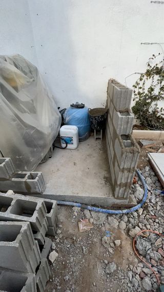 Paredes Tabique, Ladrillos Gero, Mortero, Bloque