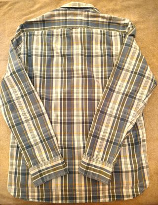 Camisa Cortefiel cuadros azul