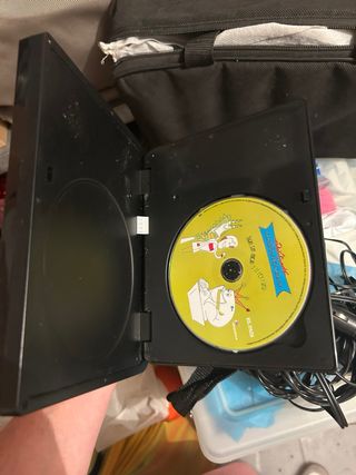 2 DVD Portátil Coche Axion Negro