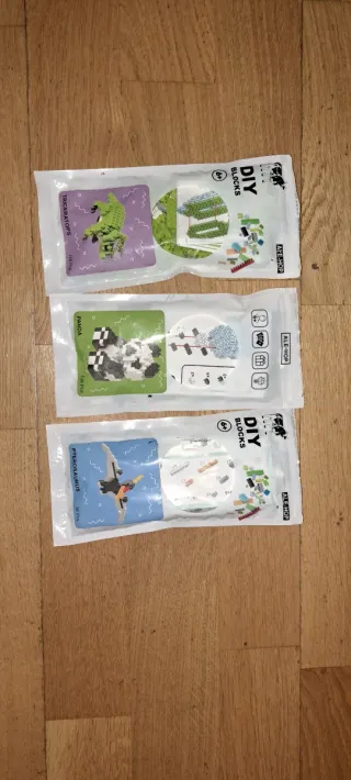 Mini bloques de construccion de Animales DIY Block