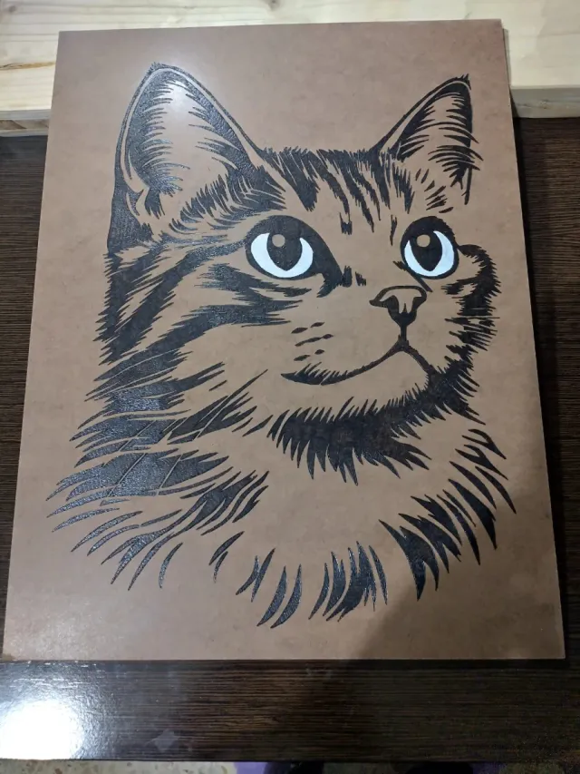 Pirografía Yorkshire Terrier/gato/Shar pei