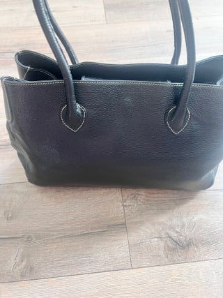 Bolso Negro Piel