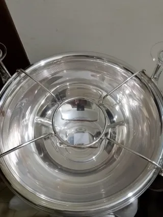 Porta Champagne placcato argento nuovo!!