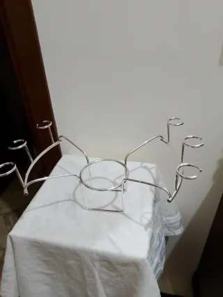 Porta Champagne placcato argento nuovo!!