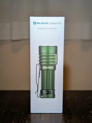 Olight Baton Turbo Linterna Verde