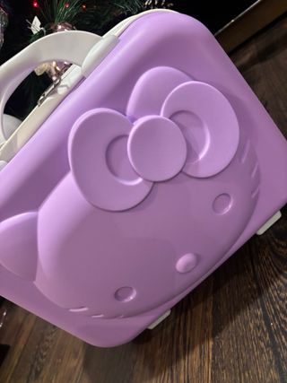 Neceser Maleta Hello Kitty Morado