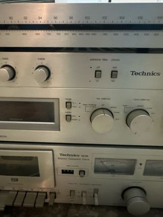 Equipo de música Technics retro