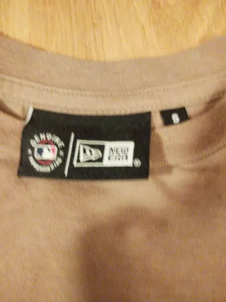 Camiseta New Era Beige NY Yankees