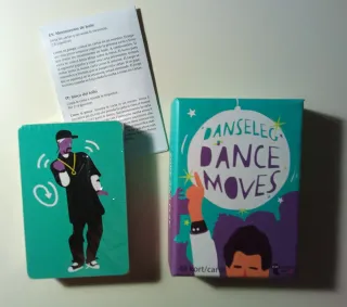 Juego de cartas Dance Moves. Nuevas a estrenar.