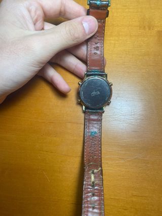 Reloj Lotus Dorado y Marrón