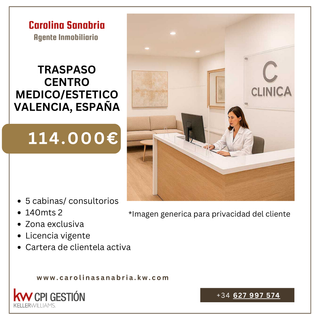 Traspaso centro medico-estetico