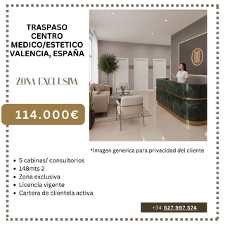 Traspaso centro medico-estetico