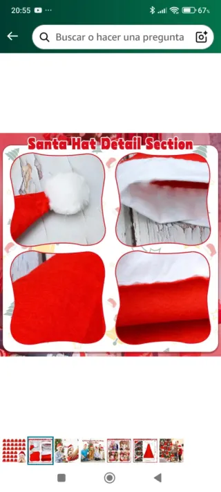 20 Cappelli di Natale per Babbo Natale nuovi