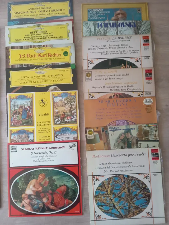 24 vinili di musica classica
