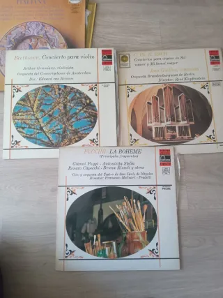 24 vinilos música clásica